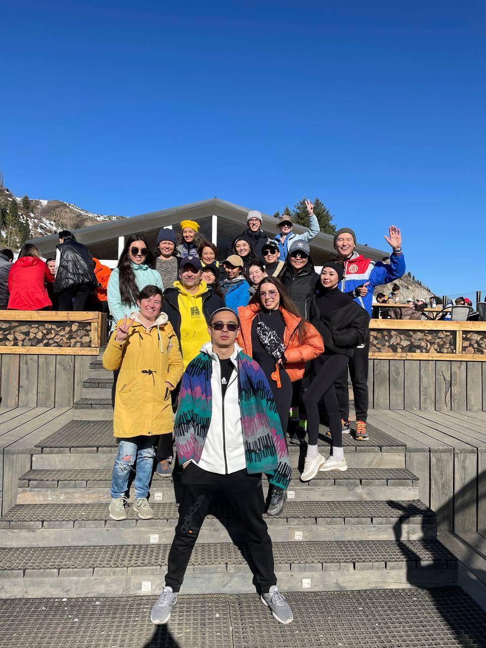 Qazaq IT Community outdoor gathering